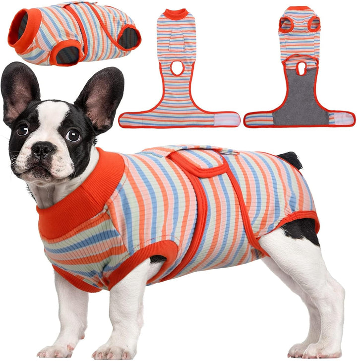 Quick Recovery Suit for Pets – Healing After Surgery-Orange-XS-State of Style