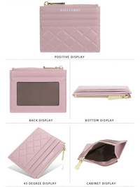 Quilted Mini Card Holder – Slim & Compact Organiser-Green-State of Style