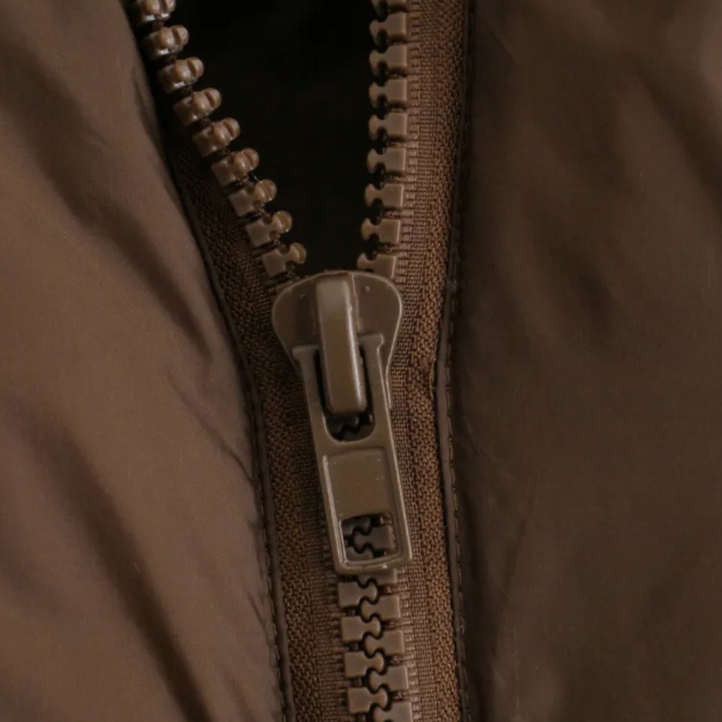 Quilted Short Women's Bodywarmer - Liora-Khaki-XS-State of Style