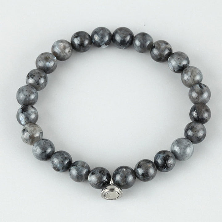 Quit Smoking Bracelet | Natural Gemstones | Health Benefits-Gray-State of Style