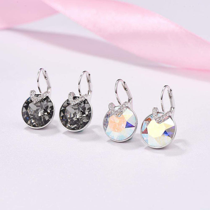 Radiant Earrings - Aveline-White-State of Style