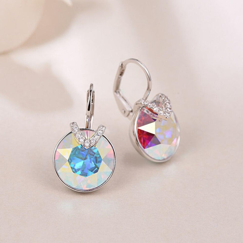 Radiant Earrings - Aveline-White-State of Style