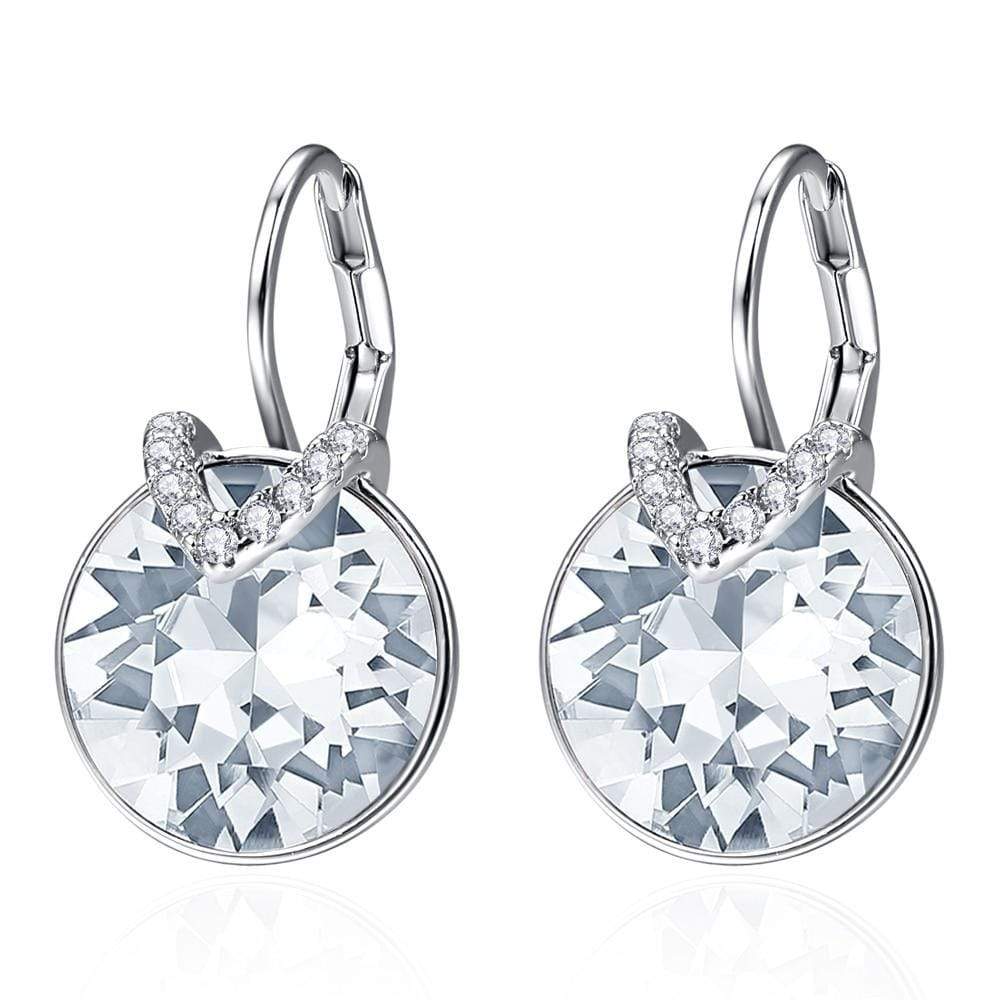 Radiant Earrings - Aveline-White-State of Style