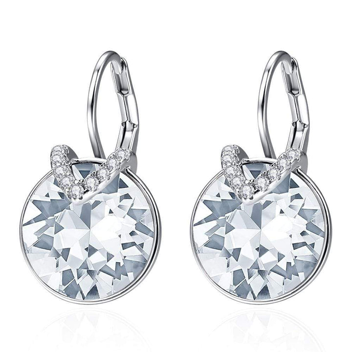 Radiant Earrings - Aveline-White-State of Style