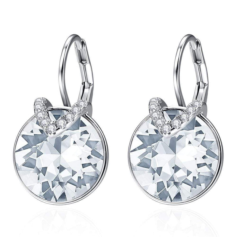Radiant Earrings - Aveline-White-State of Style