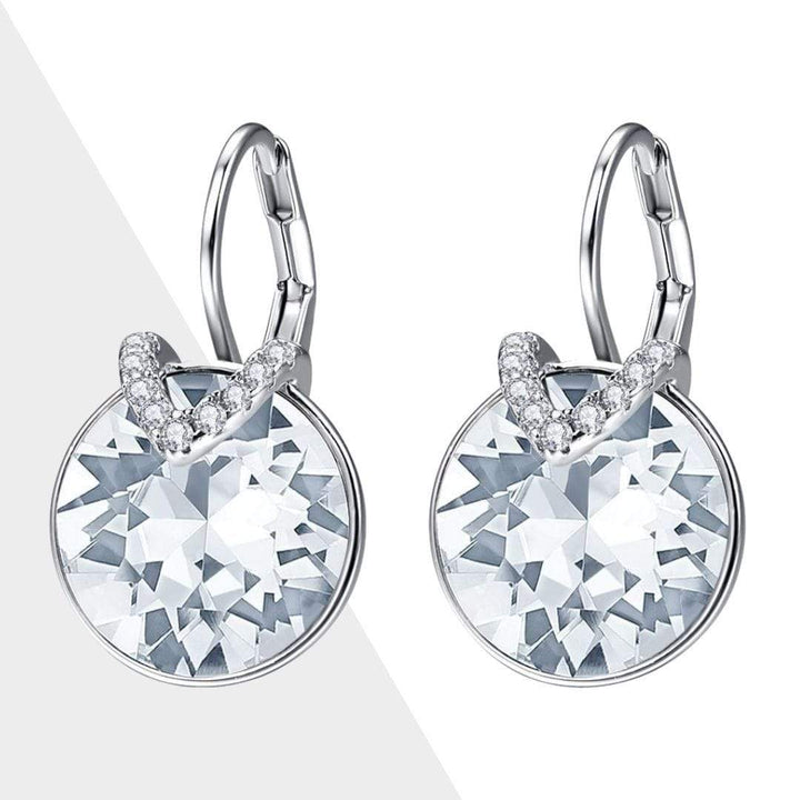 Radiant Earrings - Aveline-White-State of Style