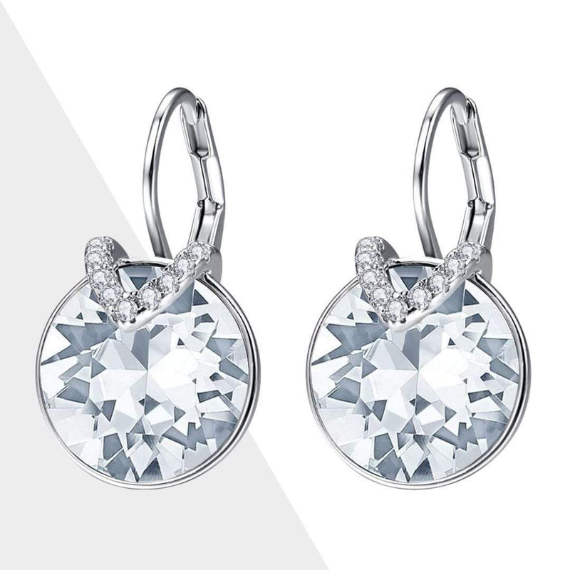 Radiant Earrings - Aveline-White-State of Style