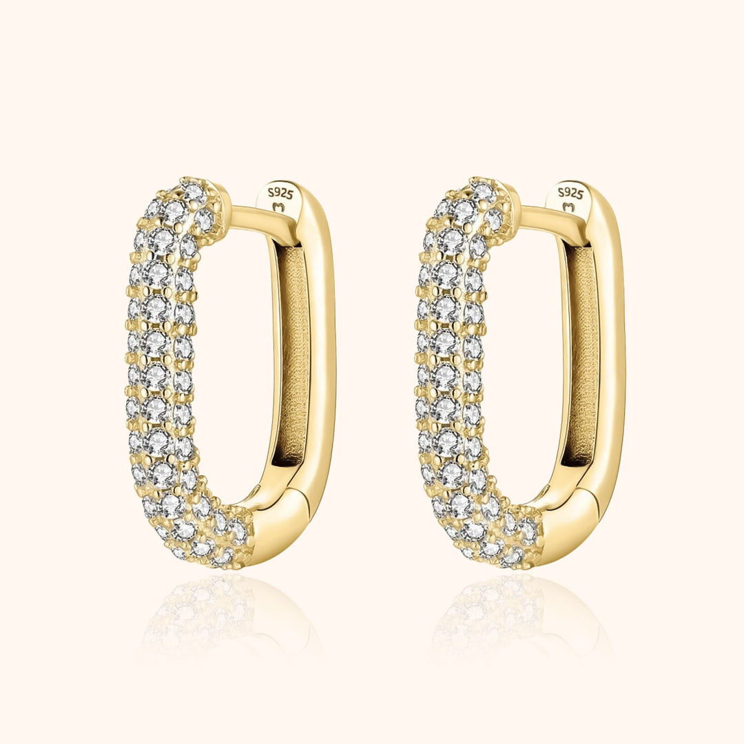 Radiant Earrings - Lucienne-Gold-State of Style