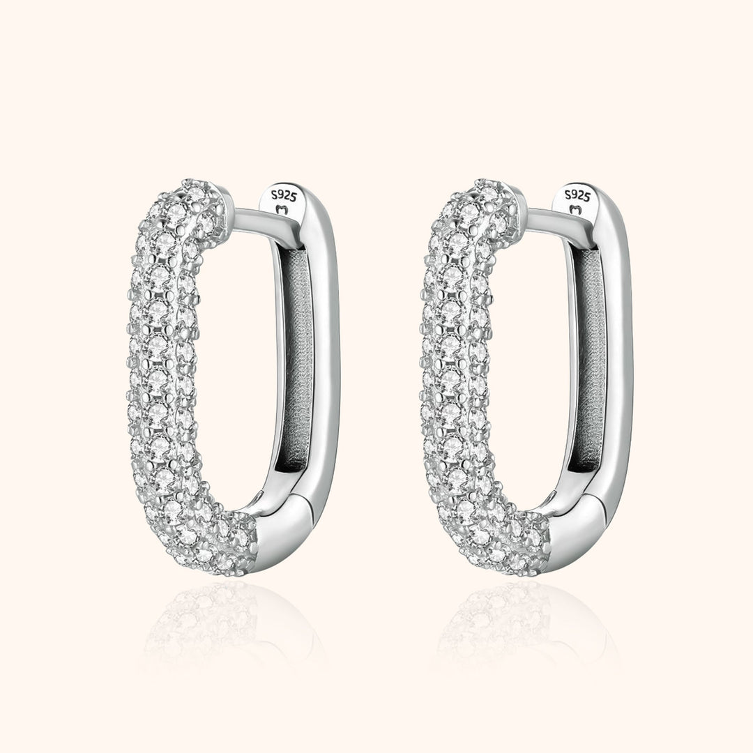 Radiant Earrings - Lucienne-Silver-State of Style