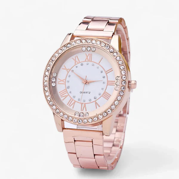 Radiant Ladies’ Watch with Diamonds – Isolde-Rose Gold-State of Style