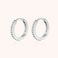 Radiant Zirconia Earrings - Iriana-Silver-State of Style