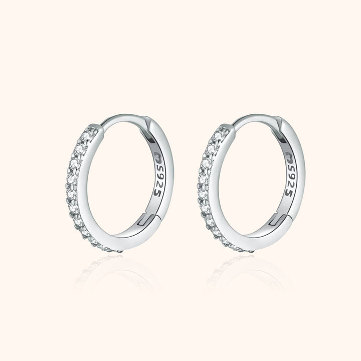 Radiant Zirconia Earrings - Iriana-Silver-State of Style
