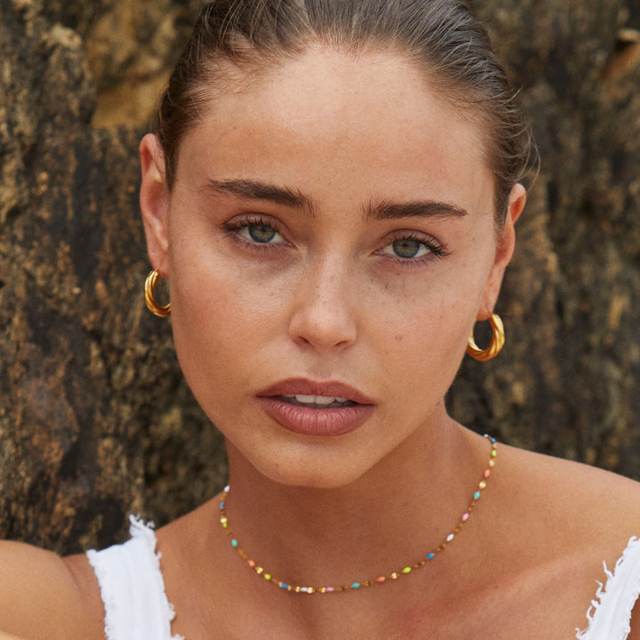 Rainbow Choker - Selina-Gold-State of Style