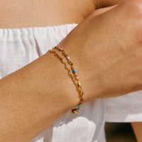 Rainbow Dainty Bracelet - Elise-State of Style