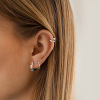 Rainbow Hoops - Sofia-Silver-State of Style