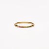 Golden Ring with Coloured Stones - Solene