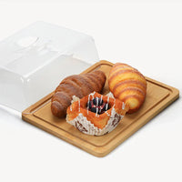 Rectangular Butter Dish with Bamboo Lid - FreshSeal-State of Style