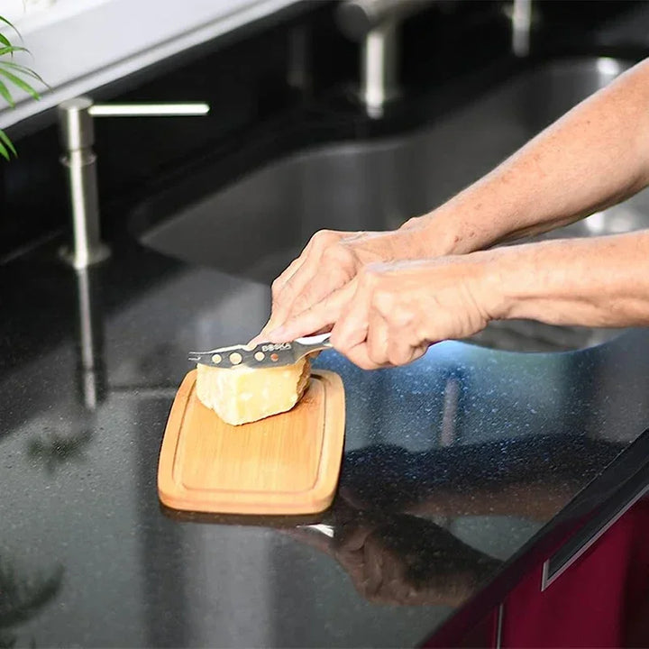 Rectangular Butter Dish with Bamboo Lid - FreshSeal-State of Style