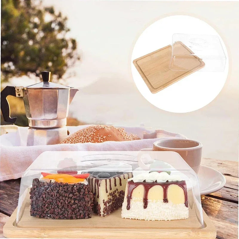 Rectangular Butter Dish with Bamboo Lid - FreshSeal-State of Style