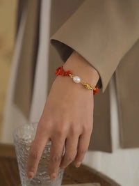 Red Coral Bracelet | Elegant and Timeless Design-State of Style