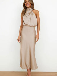 Refined Cocktail Dress - Livia-Khaki-S-State of Style