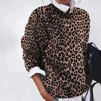 Refined Sweater with Print - Sienna-Leopard-S-State of Style