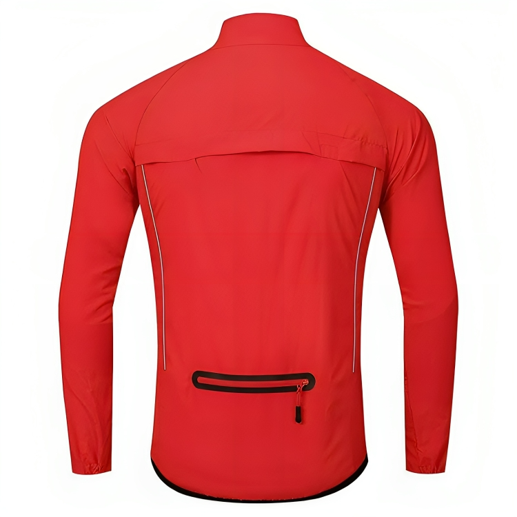 Reflective Cycling Jacket for Men - ReflectoRide-Black-M-State of Style