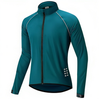 Reflective Cycling Jacket for Men - ReflectoRide-Black-M-State of Style