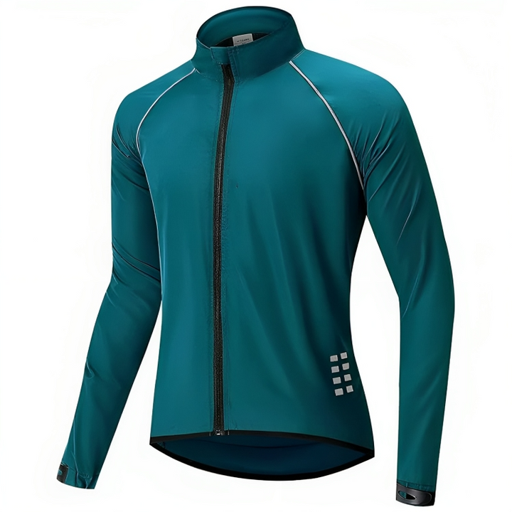 Reflective Cycling Jacket for Men - ReflectoRide-Black-M-State of Style