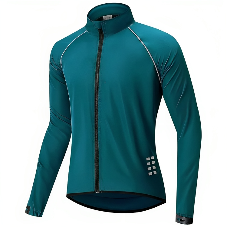 Reflective Cycling Jacket for Men - ReflectoRide-Black-M-State of Style