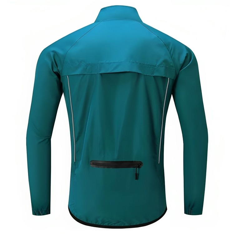 Reflective Cycling Jacket for Men - ReflectoRide-Black-M-State of Style