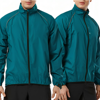 Reflective Cycling Jacket for Men - ReflectoRide-Black-M-State of Style