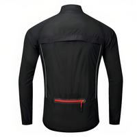 Reflective Cycling Jacket for Men - ReflectoRide-Black-M-State of Style