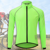 Reflective Cycling Jacket for Men - ReflectoRide-Green-M-State of Style