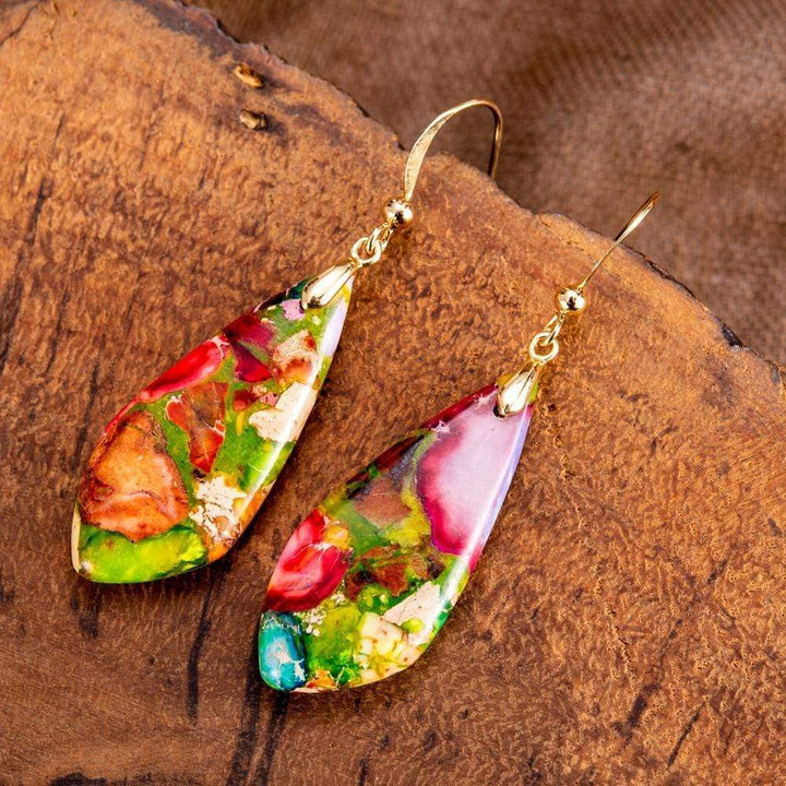 Regaliet Jasper Earrings - Serenelle-State of Style