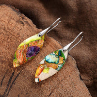 Regalite Drop Earrings - Amaris-Gold-State of Style