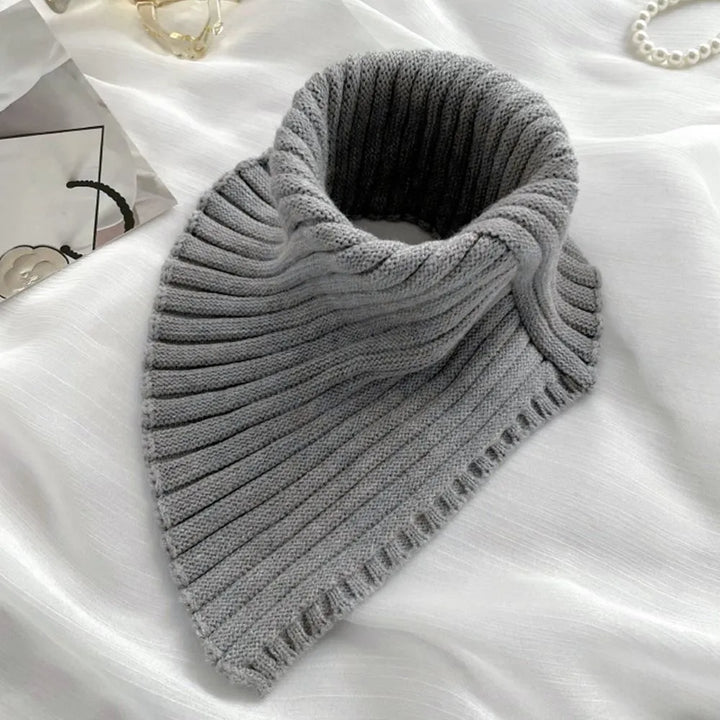 Rei Collar Scarf | Warm and Stylish-Grey-State of Style