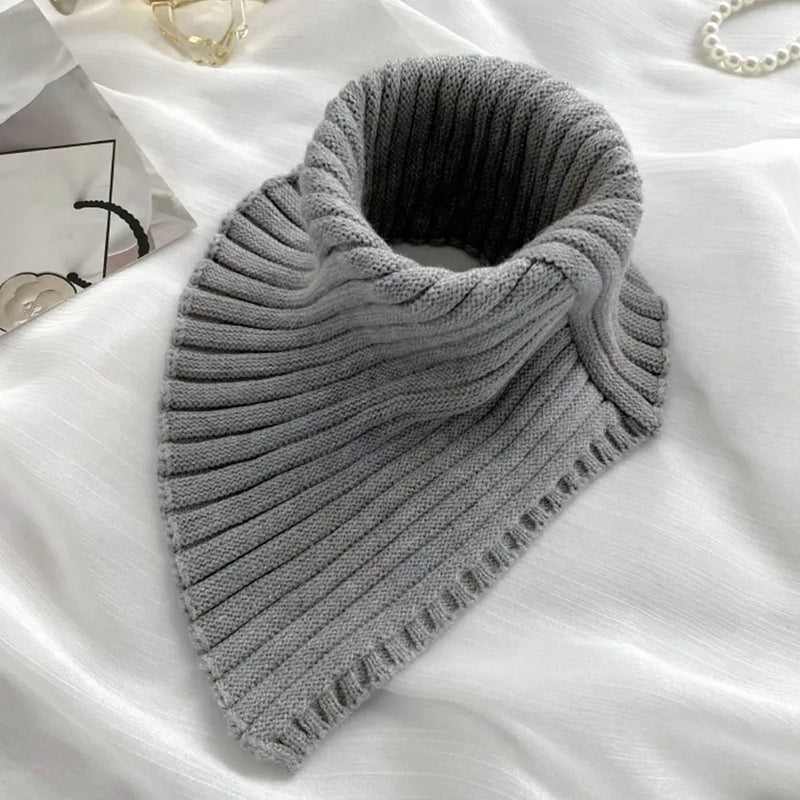 Rei Collar Scarf | Warm and Stylish-Grey-State of Style