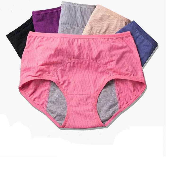 Reliable Period Underwear for Daily Protection – Noor (1+1 FREE)-1+1 FREE (Random Colours)-S (38-40)-State of Style