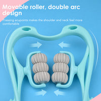 ReliefRoller 6-Wheel Neck Massager-Blue-State of Style