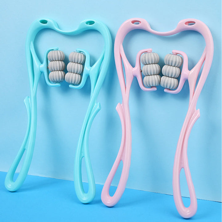 ReliefRoller 6-Wheel Neck Massager-Blue-State of Style