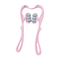 ReliefRoller 6-Wheel Neck Massager-Pink-State of Style