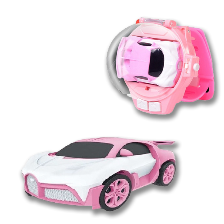 Remote Control Car Clock - RaceMaster-Pink-State of Style