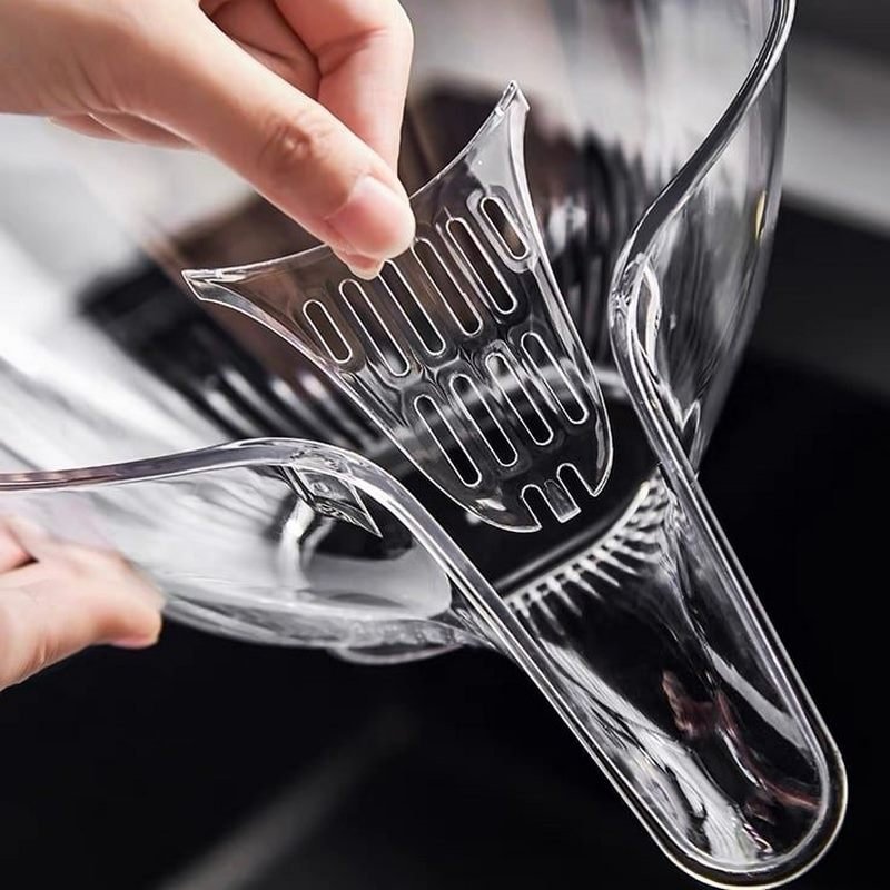 Removable Dish & Draining Basket - DrainEase-Grey-State of Style