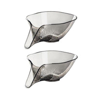 Removable Dish & Draining Basket - DrainEase-Grey-State of Style