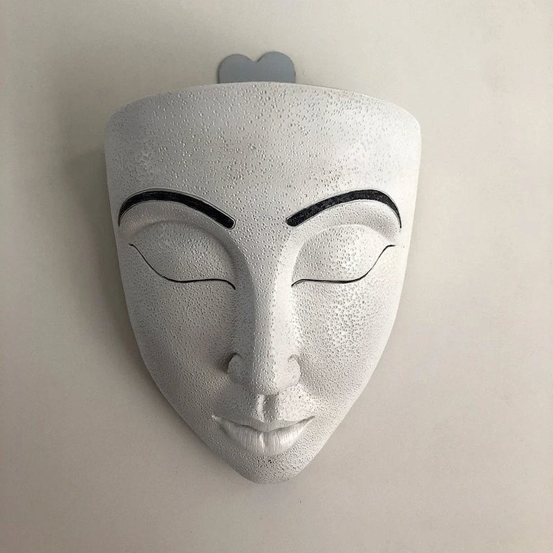 Resin Human Face Hanging Planter - FaceVibe-B-State of Style