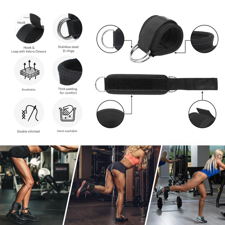 Resistance Bands for Powerful Glute Workouts - FlexLift-Black-State of Style