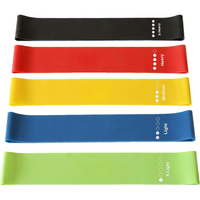 Resistance Bands Set – 5 Bands with Instructions and Storage Bag-Diverse Colours-State of Style