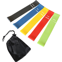 Resistance Bands Set – 5 Bands with Instructions and Storage Bag-Diverse Colours-State of Style