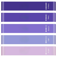 Resistance Bands Set – 5 Bands with Instructions and Storage Bag-Diverse Colours-State of Style